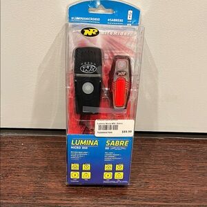 Bike Light - NiteRider Lumina Micro 850 and Sabre 80 Set - NIB